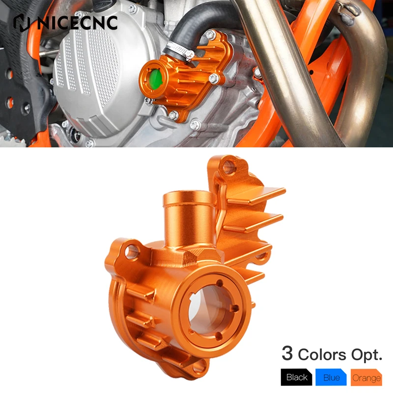 Защитная крышка для водяного насоса NICECNC мотоцикла KTM 250 350 EXC-F XC-F 2017-2022 Husqvarna FE FC GasGas