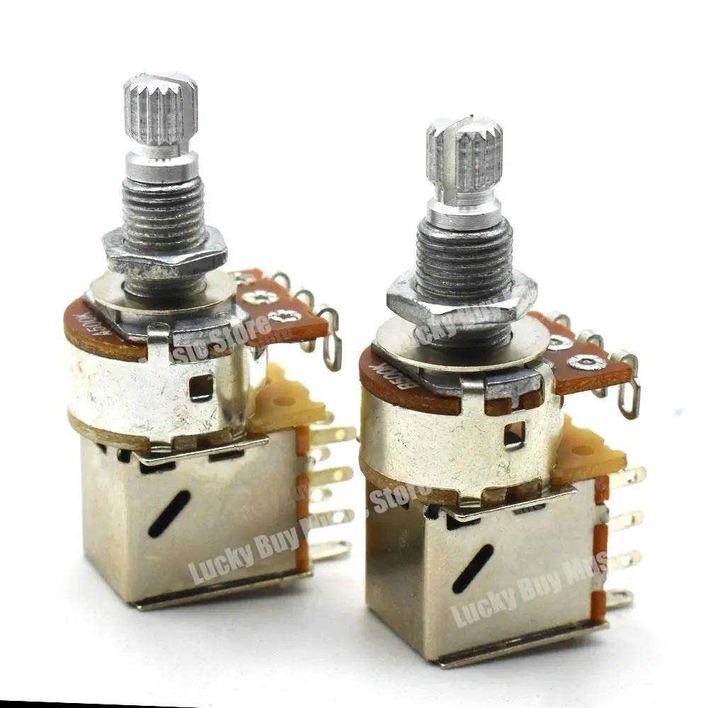 Guitar Potentiometer 1pc Push Pull Guitar Control Pot A500K B500K A250K B250K