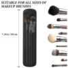 Portable Makeup Brushes Organizer Cosmetic Bag Trendy Travel Make Up Brush Holder Makeup Tools Storage Case Silicon Organizers 2
