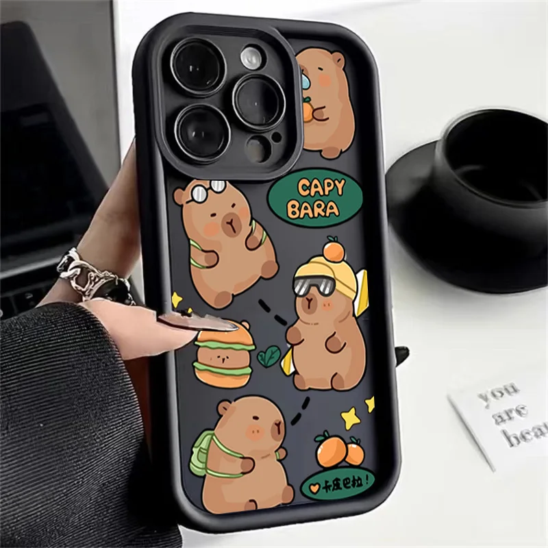 Cute Capybara Phone Case in Stylish Casing Design