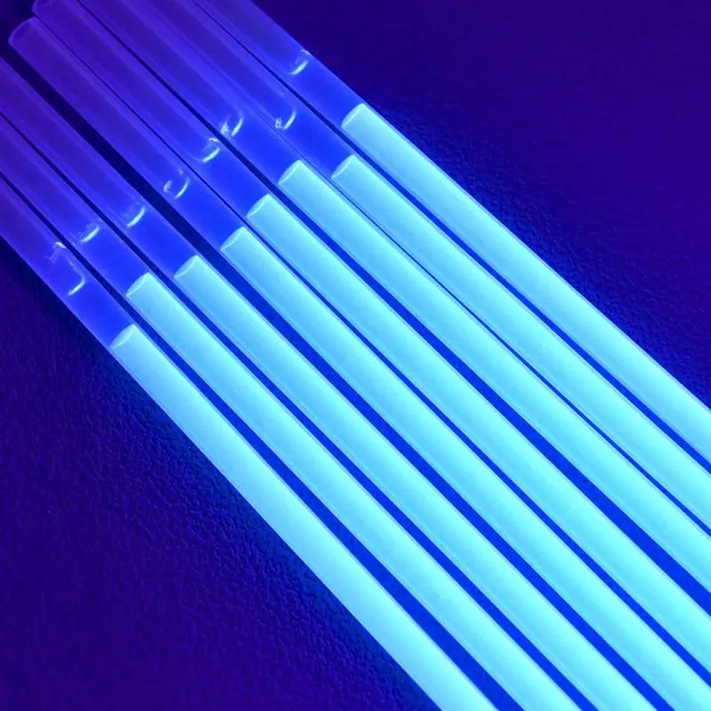 UV unsichtbare fluor zierende Stift Set Hoch leistungs Nachfüll stift UV-Lampe Beleuchtung Leder Näh marker Studenten nach Hause DIY Handwerk – Detail 4