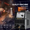 HZXVOGEN TIG Cold Welding Machine ARC/MMA HBT2000P 200A Pulse 1-900ms Adjustment TIG HF TIG Spot TIG  Stick Welder Soldadora TIG 5