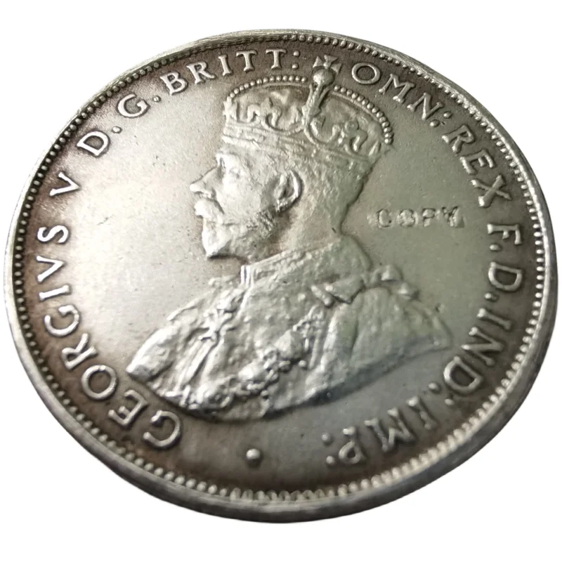 

Australia 1 Florin - George V Copy Coin 8 dates to choose