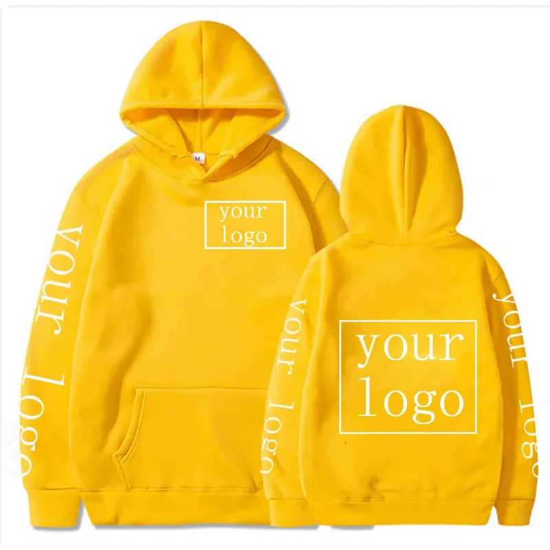 2023 Style Custom Hoodie Diy Text Couple Friends Family Logo Image Print Clothing Custom Sports Leisure Sweater Size Xs-4Xl 5