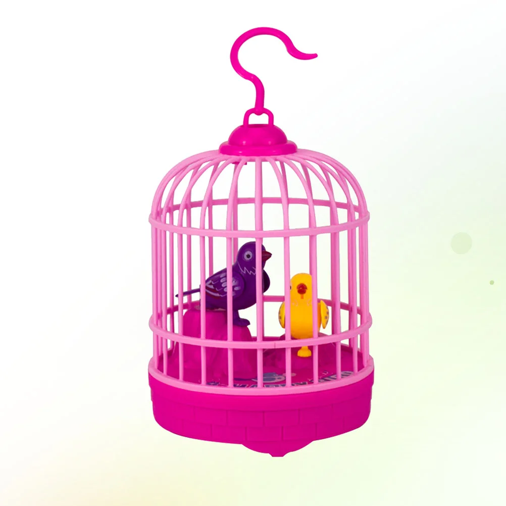 

Cage Birdparrot Voice Kids Birds Sensor S Electric Simulation Imitation Control Pets Singing Chirping Fluttering Live