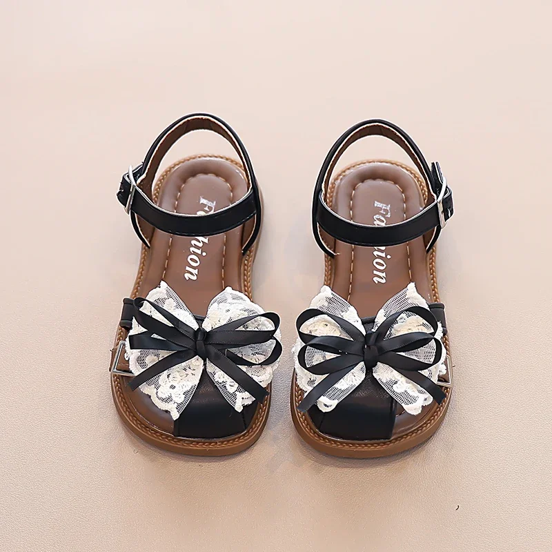 Girls Summer Flat Sandals Kids Beach Shoes