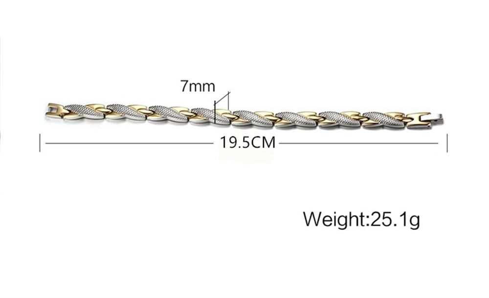 2023  HOT Twisted Healthy Magnetic Bracelet for Women Power Therapy Magnets Bracelets Bangles for Women Men