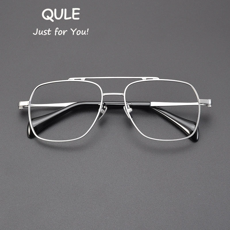 

Retro Titanium Polygon Aviator Eyeglasses Frame Classic Men Women Square Glasses Myopia Reading Prescription Optical Eyewear
