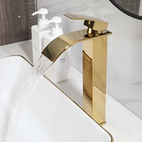 YANKSMART ยุโรปสไตล์ชุดอ่างล้างจานห้องน้ําอ่างล้างหน้า Golden ก๊อกน้ํา Pop Up ท่อระบายน้ํา Combo High-end เซรามิคอ่างล้างหน้าก๊อกน้ําชุด 4