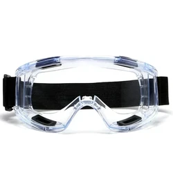 Clear Impact - Resistant Safety Goggles for Enhanced Eye Protection (Transparent)