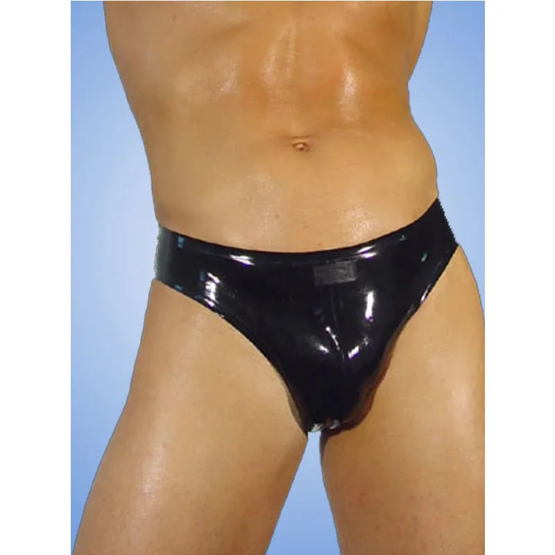 Latex Men's Shorts Briefs Underpants Rubber Underwear Shorts Fetish