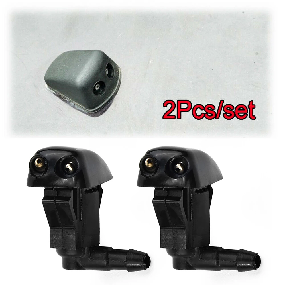 

2pcs Front Windscreen Wiper Washer Nozzles Jet Fit For Mazda 6 MK1 2002-2008 5 MK2 2006-2010 3 MK1 2003-2009 RX-8 2004-2011