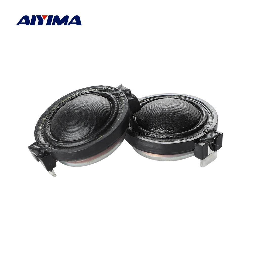 1" Inch 25MM Tweeter Speaker 8 Ohm 10W Dome Silk Film Audio Treble Speaker Neodymium Loundspeaker 2Pcs