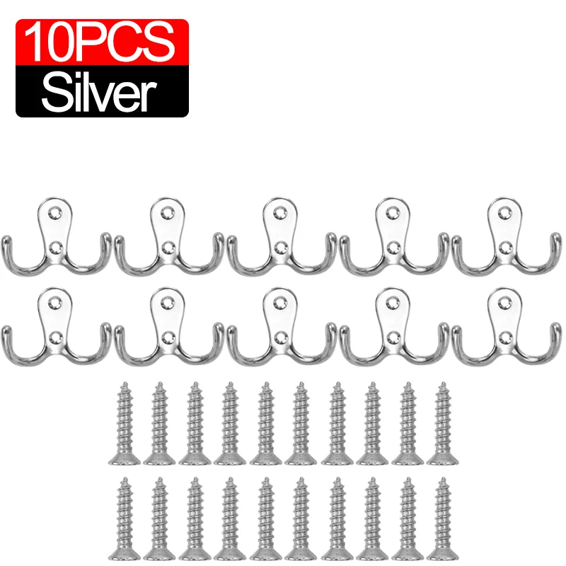 10PCS-Silver