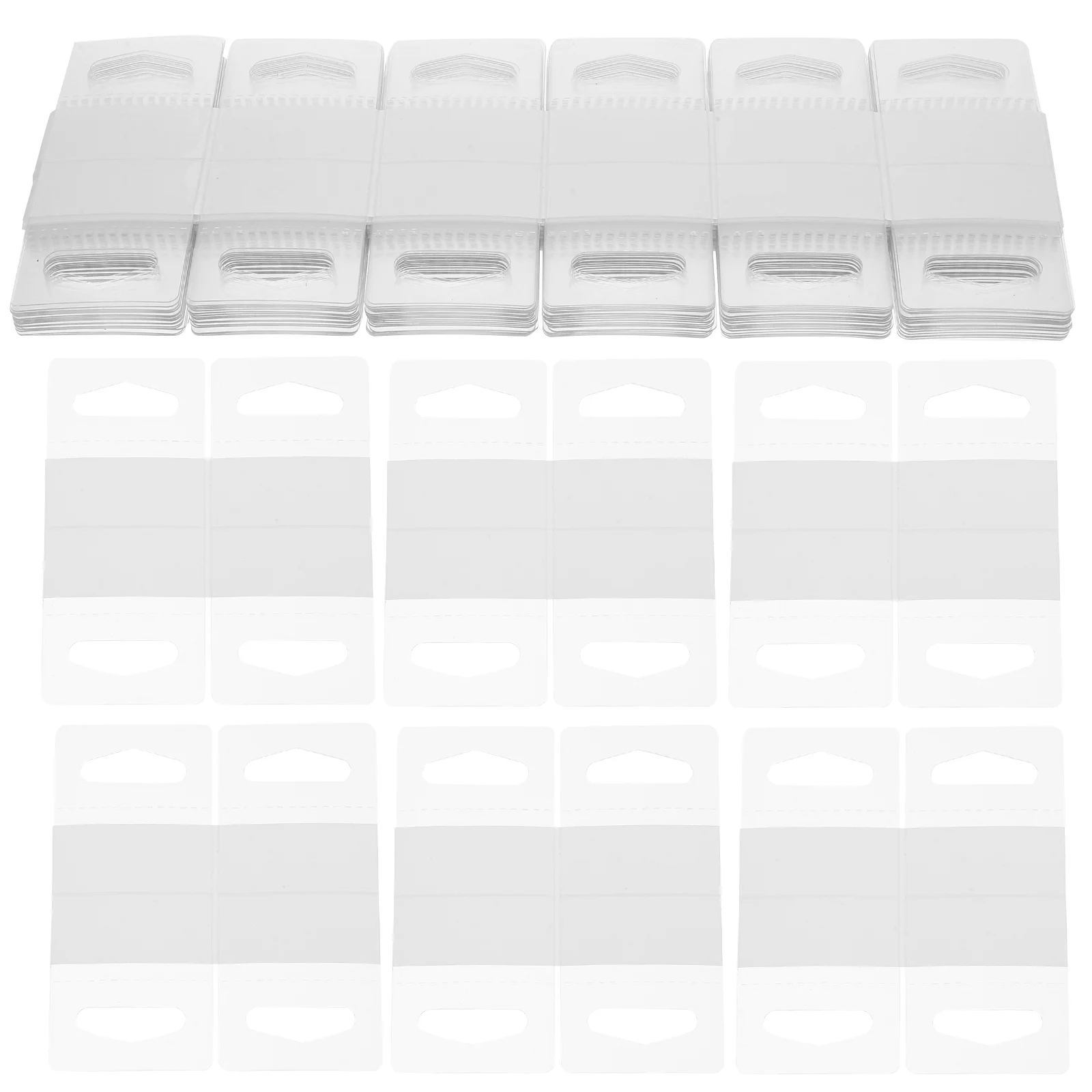 200 Pcs Retail Display Hooks Clothes Rack Wall Adhesive Tabs Tags for Store Hanging Strip Heavy