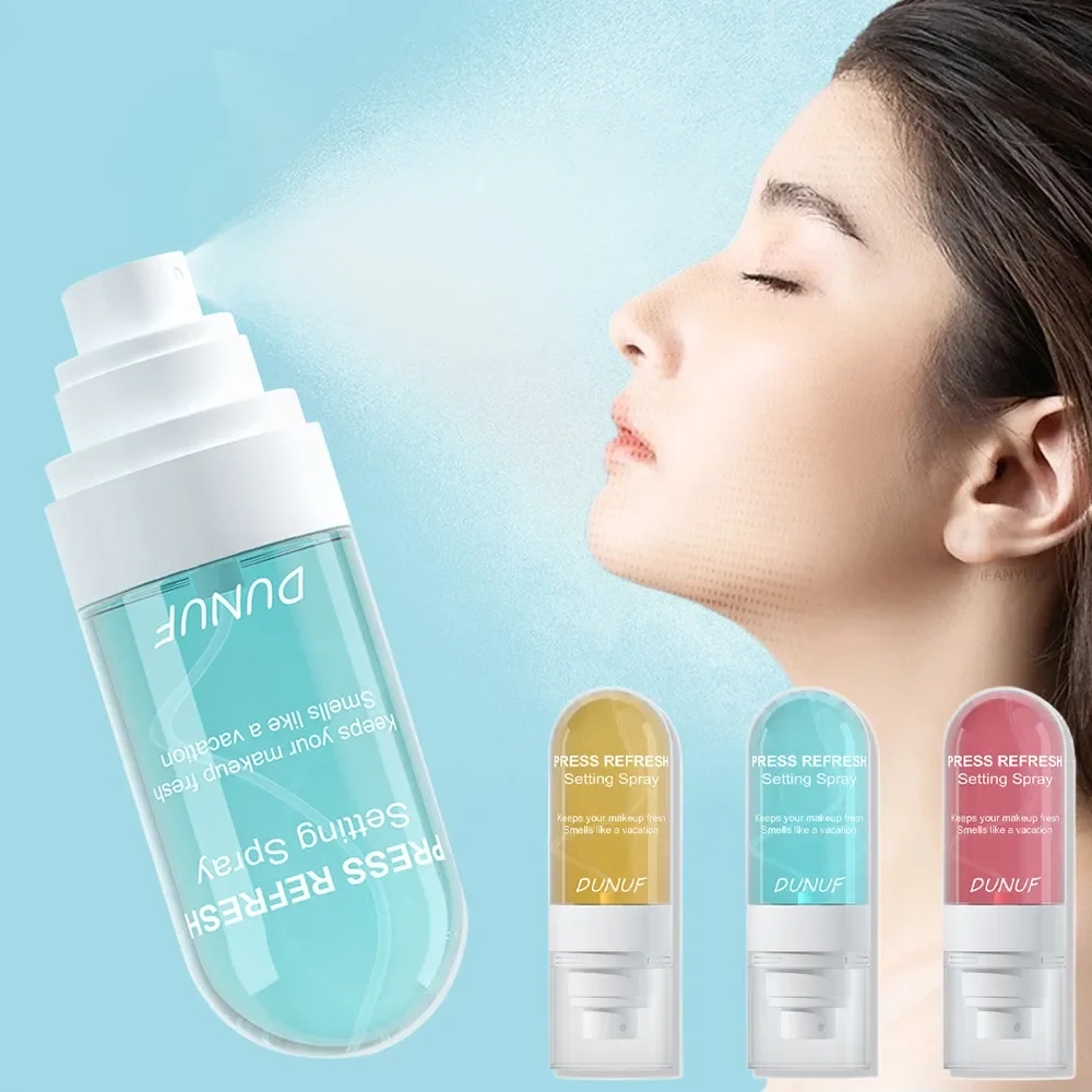 Makeup Setting Spray 55ml Makeup Setting Spray Moisturizing Long Lasting 24 Hours Hydrate Oil Control Quick Fixer Cosmetics Keeps Your Makeup Fresh