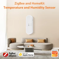 Tuya Zigbee Temperature Humidity Sensor Thermometer Hygrometer APP Remote Alarm Works with Homekit Alexa Google Assistant Alice - Image 2