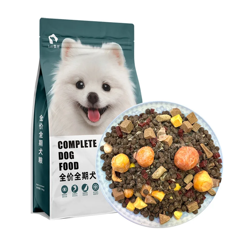 Factory 5kg/10kg Dog Pet food for Labrador Large/Small Dogs Freeze-dried Dog Food Throughout the Entire Life Cycle