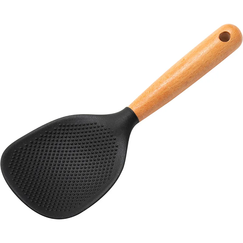 Silicone Heat-Resistant Non-Stick Rice Spoon - Premium Kitchen Tool