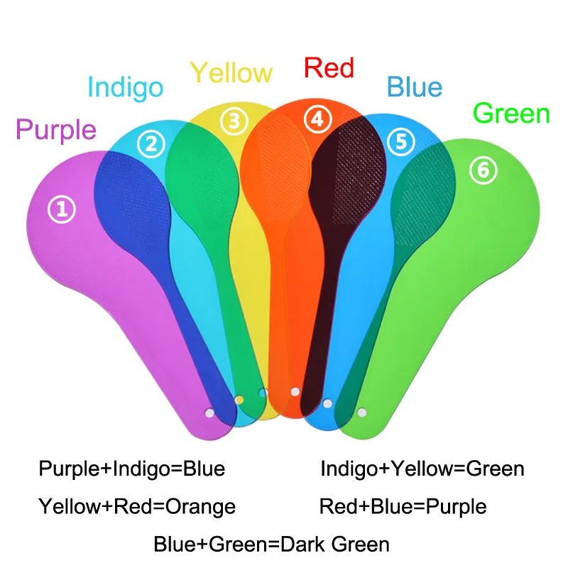 Kids Color Learning Boards Light Table Montessori Early Educational Painting Game Plastic Drawing Cognition Toys For Children 2