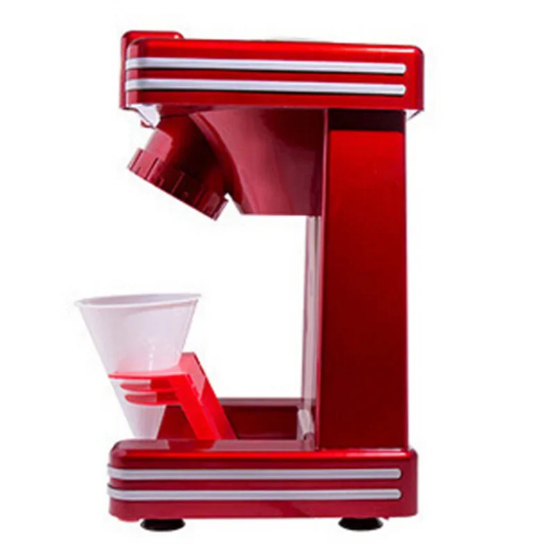 3kg/min Nostalgia Ice Crusher Household Electric Snowflake Metal Shaved Ice Machine Slush Machine Freezer Snow ice crusher machine