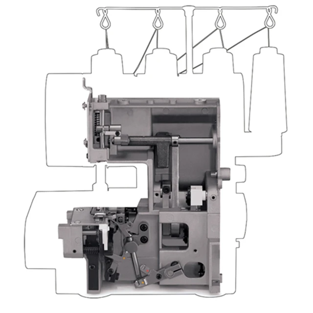 Lot De 4 Courroies De Moteur Pour Machine à Coudre - Néoprène 350mm, Compatible Singer, Janome