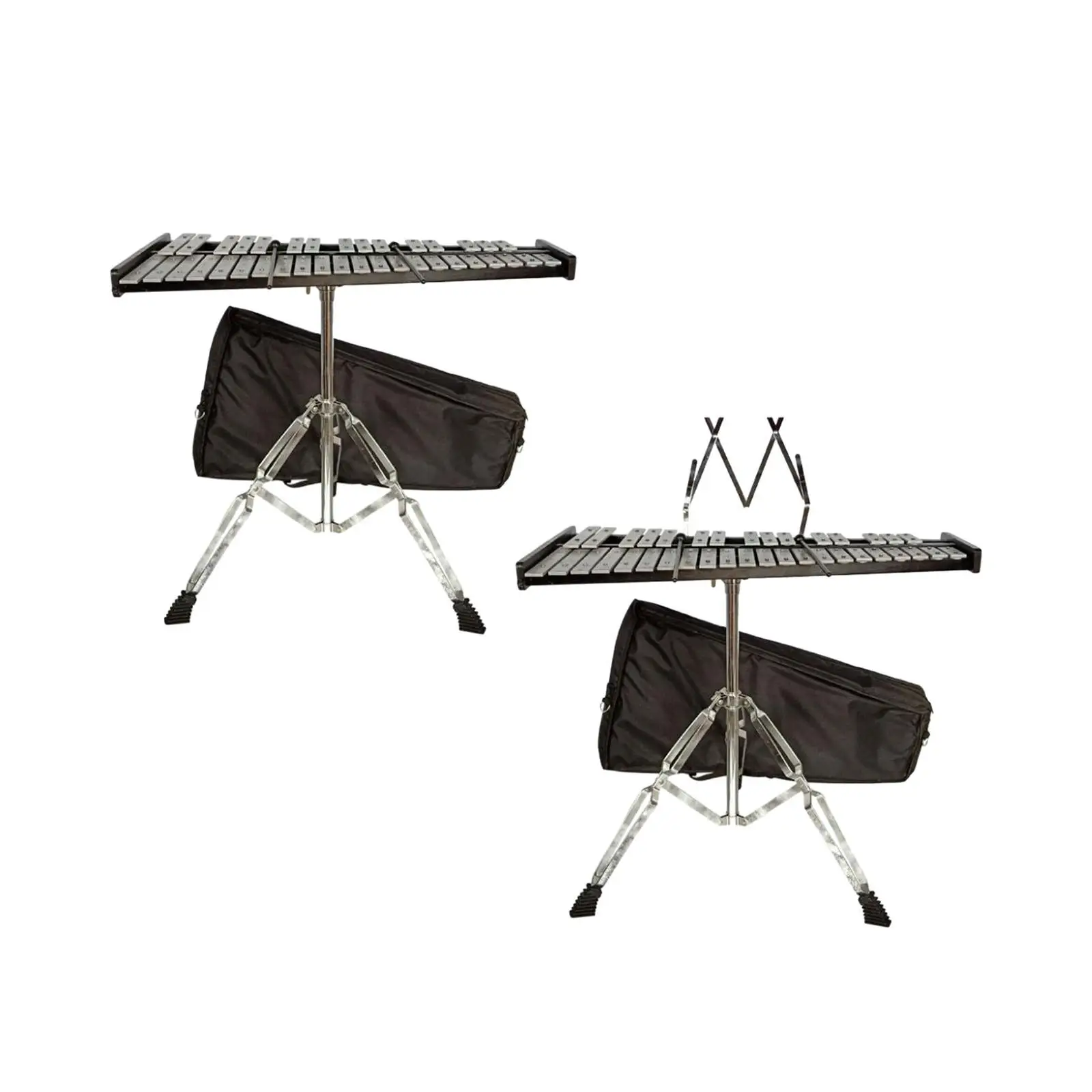 

37 Note Glockenspiel Xylophone Bell Music Instrument Toy with Stand Percussion Instrument Set for Kids Children Beginner