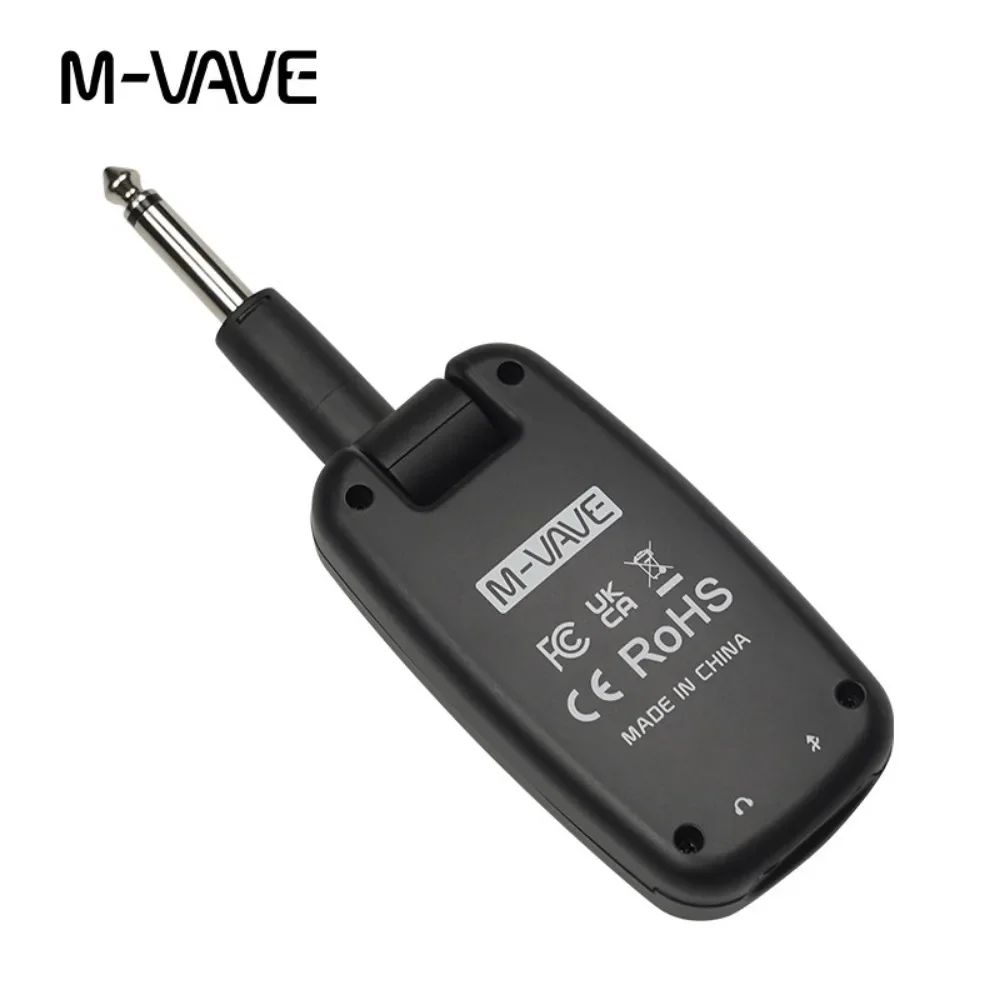 M-VAVE MINI-X Headphone Amplifier Portable Headphone Guitar Amp Plug-Rechargeable Mini Amp with 9 Built-in Amplifier Tones