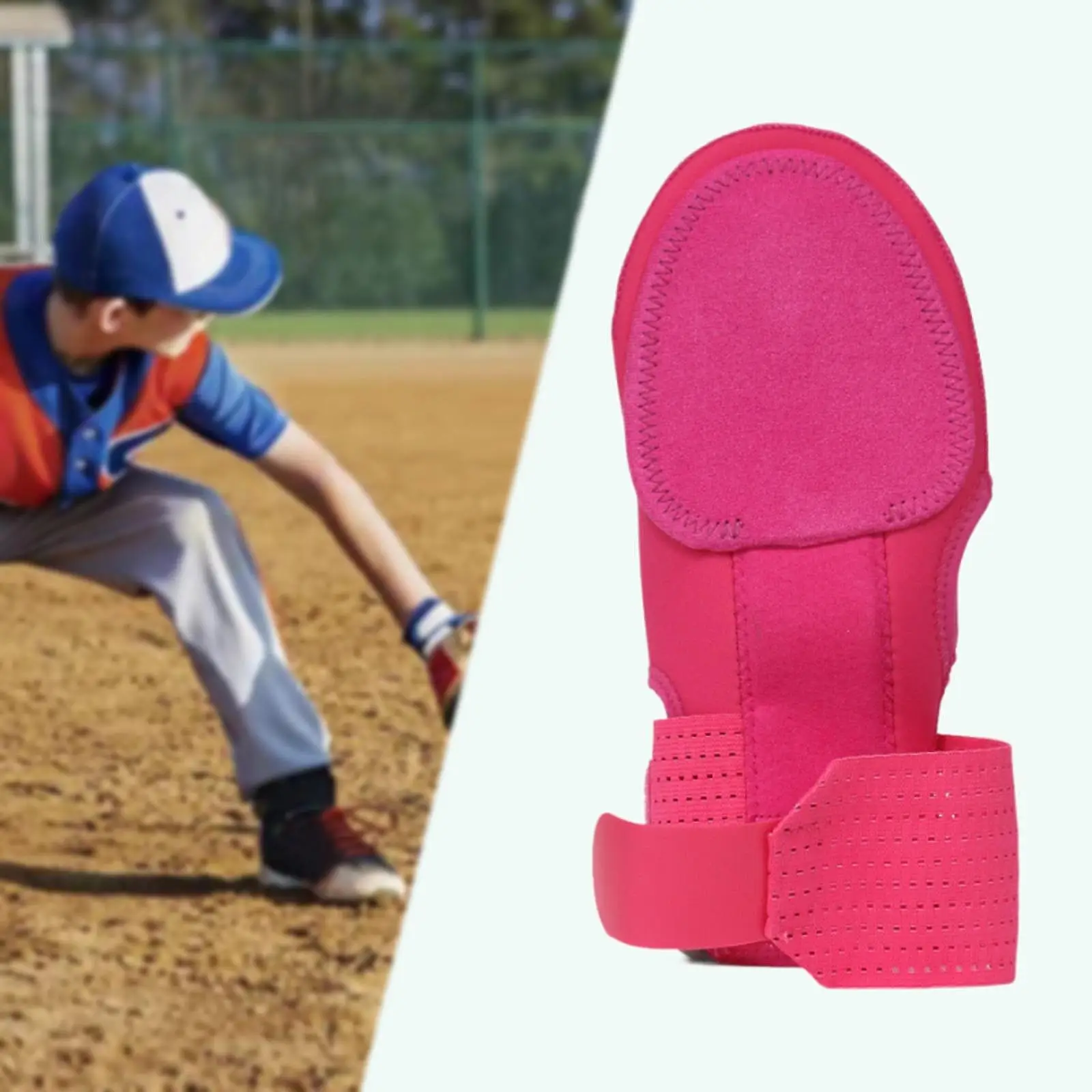 Baseball Softball Sliding Glove Flexible Adjustable Hand Protector for Exercise Outdoor Sports Base Running Training Practice