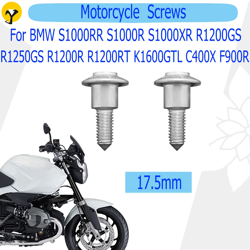 

Motorcycle Screws For BMW S1000RR S1000R S1000XR R1200R R1200RT R1200GS R1250GS K1600GTL C400X F900R ADV Accessories Screws