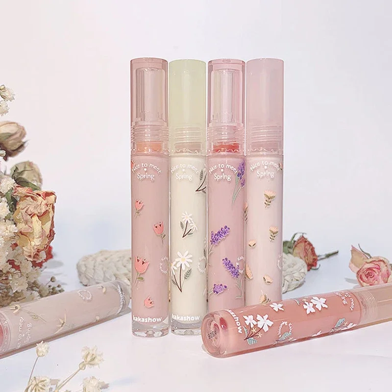 6 Colors Mirror Lip Gloss Moisturizing Nude Lipgloss