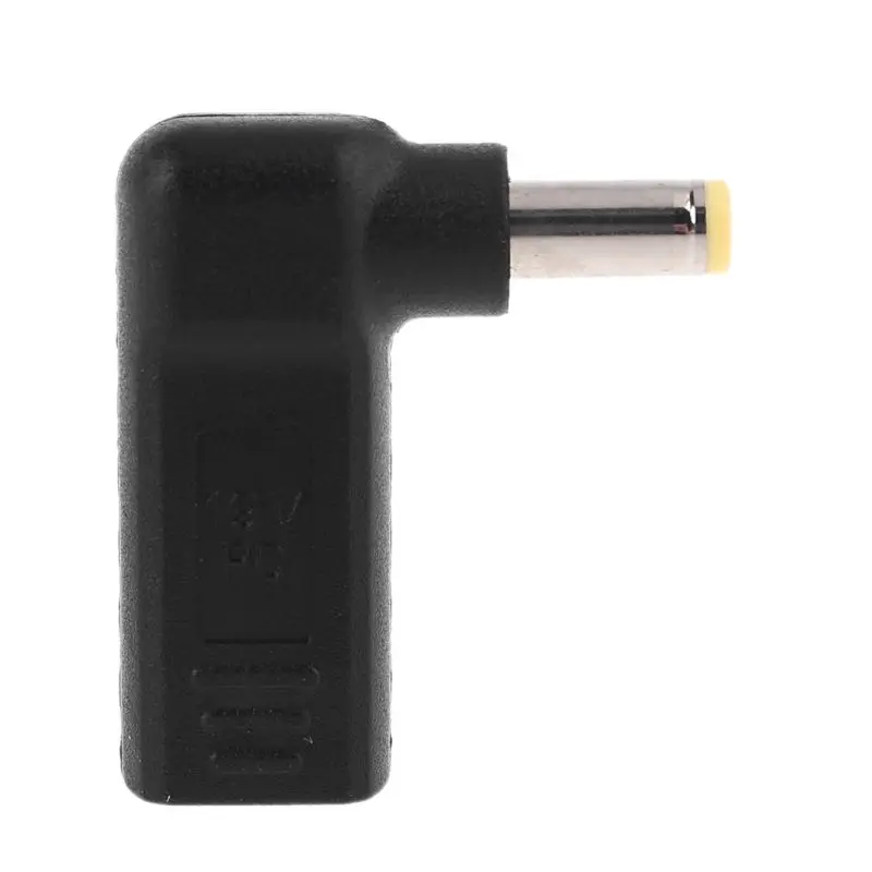 

F3KE USB Type гнездо до 5,5x1,7 мм адаптер питания конвертер зарядное устройство для ноутбука 5630 5735 5920 5535