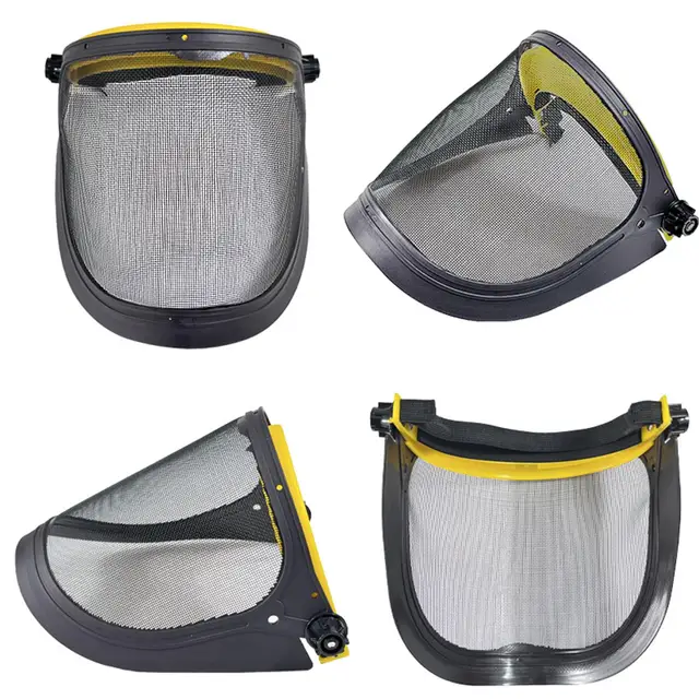 Maschera Protettiva Viso In Silicone Con Filtri - Anti Polvere E Liquidi Per Lavoro