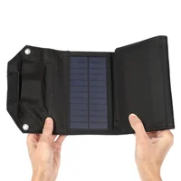 Panneau solaire pliant 60W/80W/100W, USB 5V, chargeur solaire Portable, batterie externe pour Camping en plein air, randonnée + câble 4