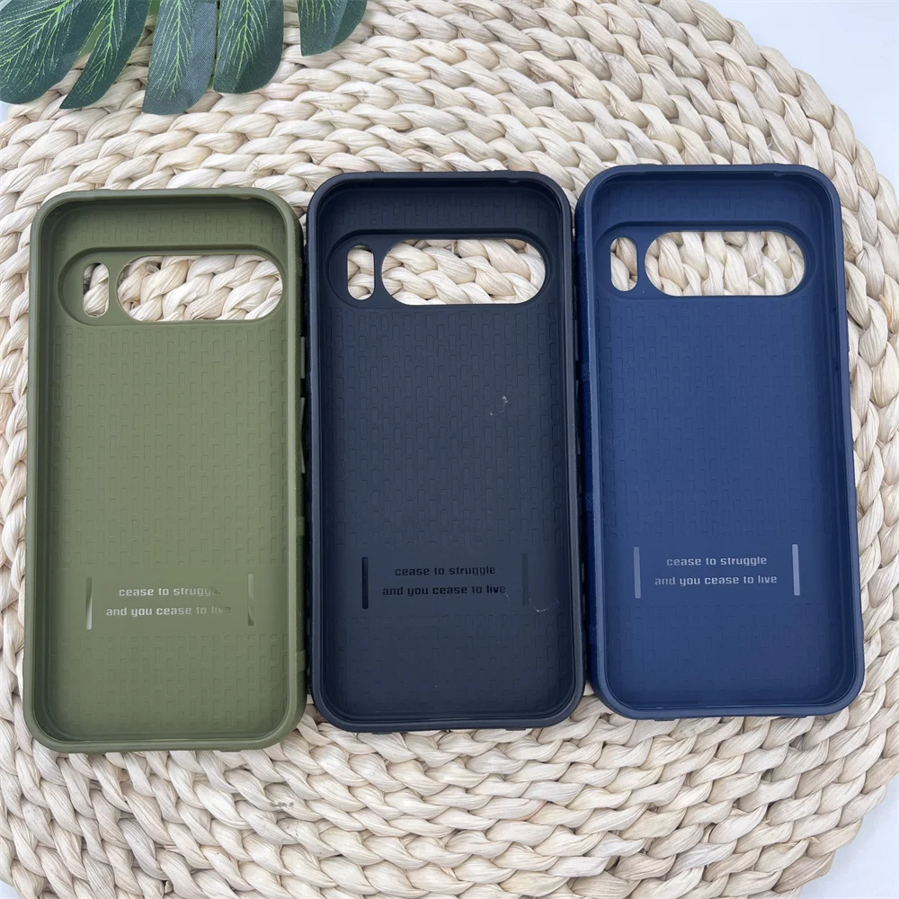 Enhanced Military-Grade Shockproof Silicone Protective Case - Matte Rubber Anti-Drop Cover