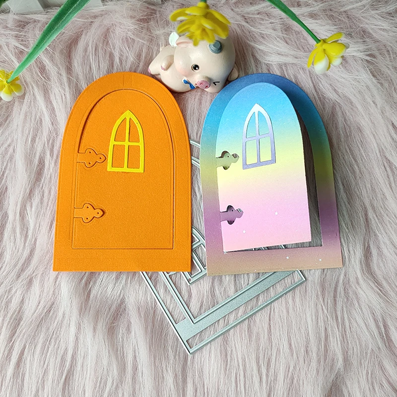 

New Windows Doors metal cutting die mould scrapbook decoration embossed photo album decoration card making DIY handicrafts