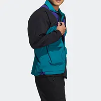 Adidas officiel authentique saisonnier nouveau bloc de couleur veste de Sport décontractée pour hommes HE9930 2