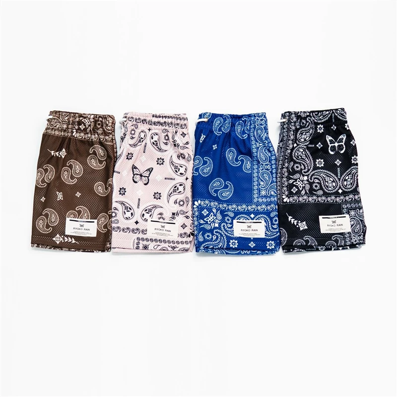 PAISLEY MESH SHORTS – UPPROVE CLOTHING