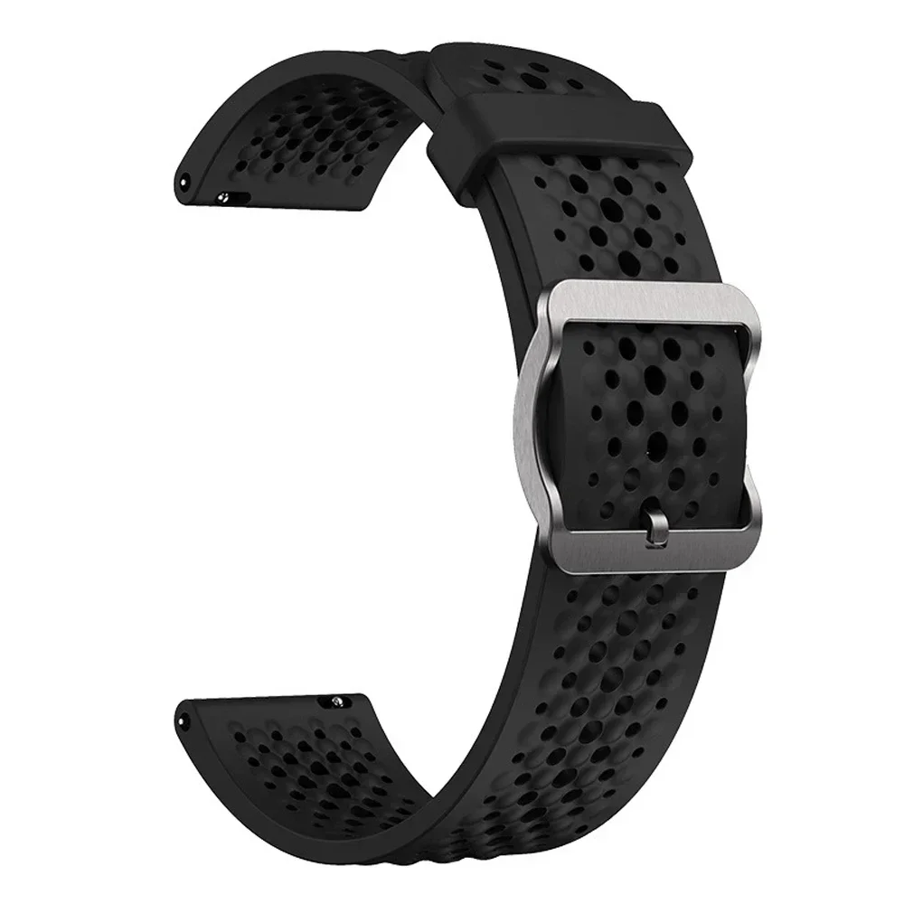 Premium Silicone Quick Release Watch Strap, 22mm