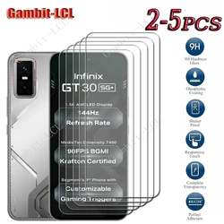 Premium 9H HD Tempered Glass Screen Protector (2 - 5 Pack) - Enhanced Durability and Clarity for 2 Pieces (Infinix GT 30 (Pro))