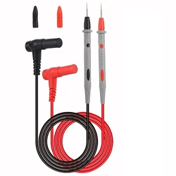 Premium 24K Gold Multimeter Test Leads Probes with Banana Plugs (1000V, 20A) (20A)