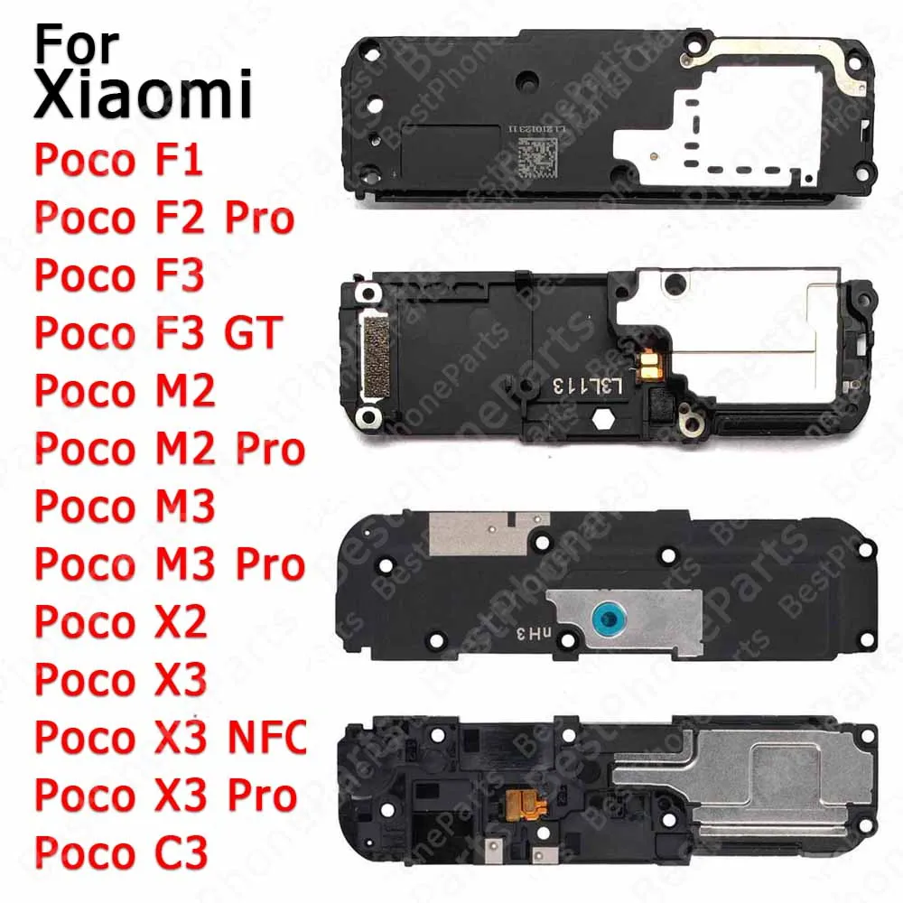Original Loudspeaker For Xiaomi Pocophone Poco F1 F2 Pro F3 Gt M2 M3 X2