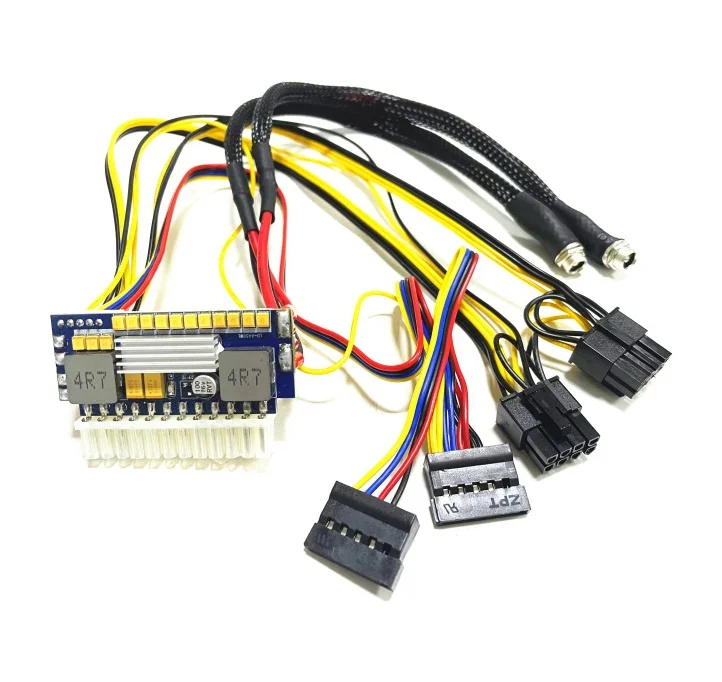 PSU Car Auto ITX Z1 para pc suporte PCI-E 6 + 2Pin