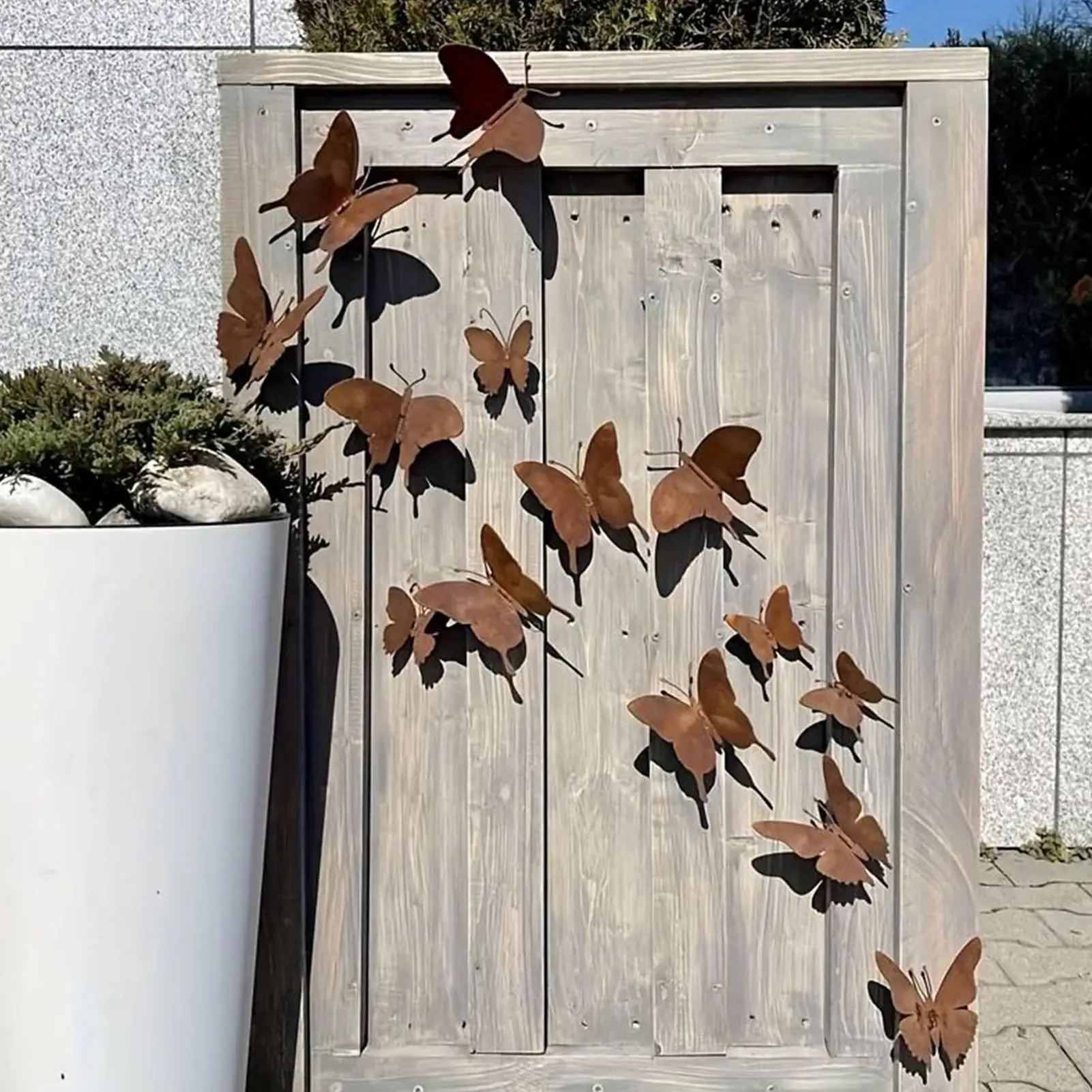 Metal Butterfly Wall Decor 4