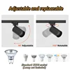 GU10 Track Light Set Dimmable Smart Home Spotlights gu10 Bulb Rail Lighting Kitchen Spot Light ceiling 110V Decor Light Fixture 5