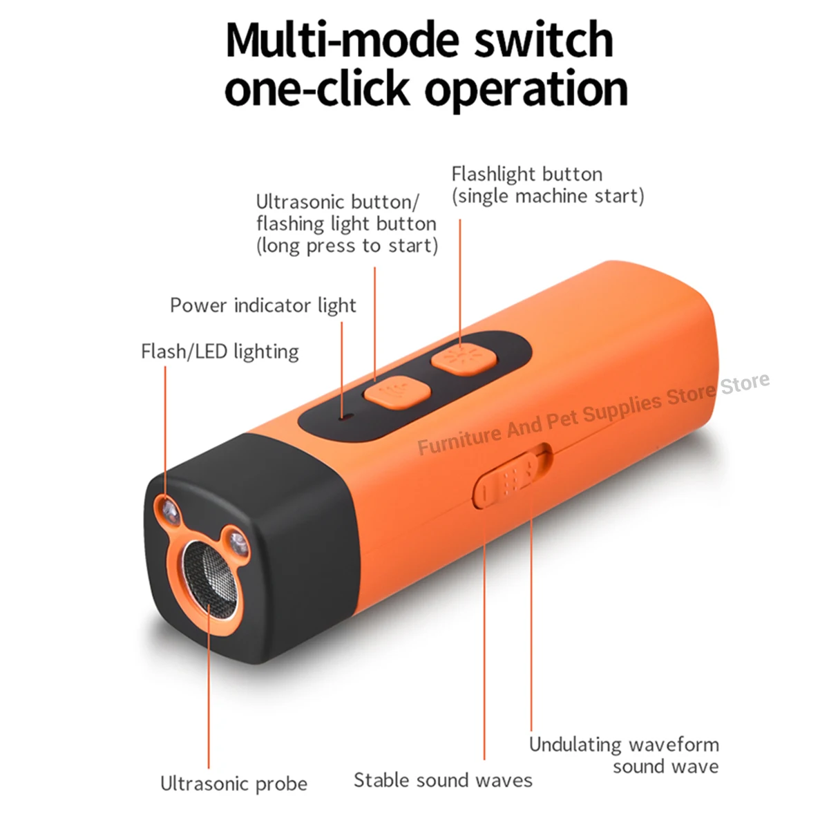 Ultrasonic Dog Repeller and Bark Control Device 6