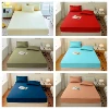 Kuup High Quality Fitted Sheet 90/180/150x200 Cm Elastic Band Mattress Cover Bed Sheet Queen King Size No Pillowcases Included 1