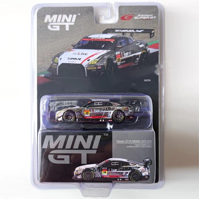 Tm-mini gt #540 nissan車モデル,1:64, r35, gtr, nissanスーパーgt, 1 