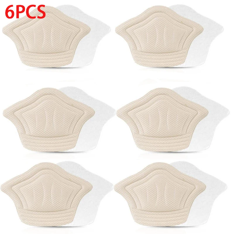 

6pcs Shoe Pad Foot Heel Cushion Pads Sports Shoes Adjustable Antiwear feet Inserts Insoles Heel Protector Sticker Insole Grips