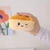 Cute Pudding Cake Snack Pillow Pudding Bag Food Toy Mini Cherry Balls Cheesecake Snack Zipper Bag Decor Pillow Cushion Girls 5
